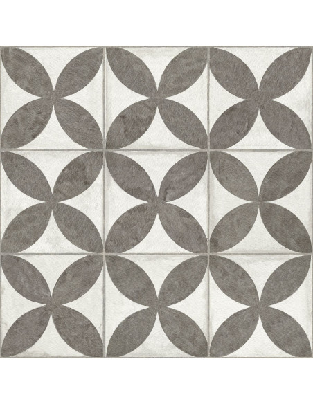 Flower Black 45 3 X 45 3